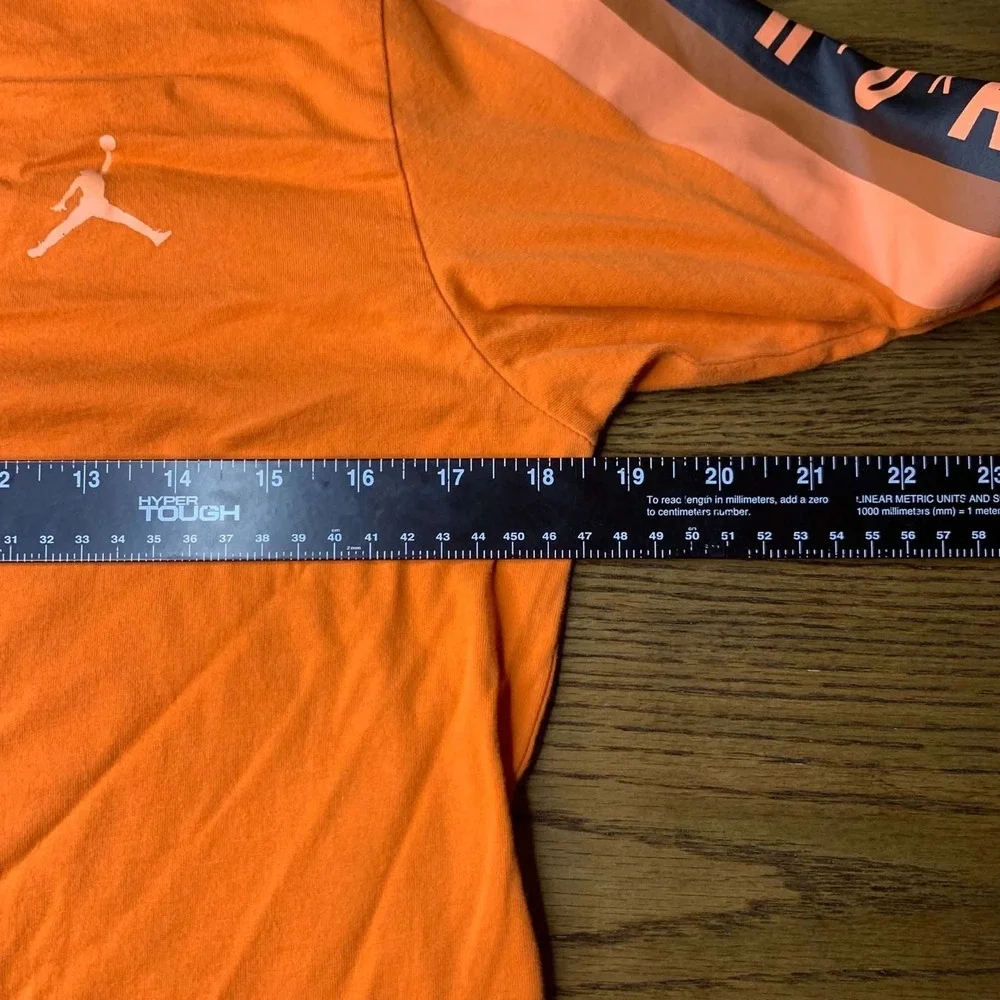 Jordan Air Gradient Long-Sleeve Shirt Orange